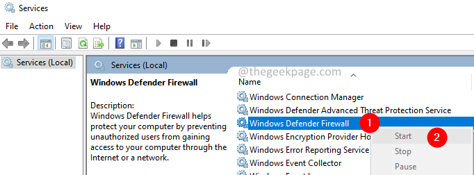 Cómo corregir el código de error del defensor de Windows 0x800705b4 Error