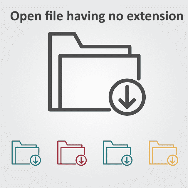 Como abrir um arquivo sem uma extensão no seu Windows 11, 10
