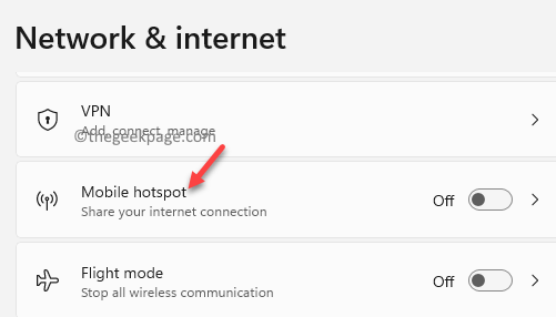 So rufen oder ändern Sie das mobile Hotspot -Passwort in Windows 11 oder ändern Sie das mobile Hotspot -Passwort