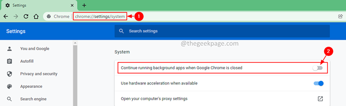 Cara Menghentikan Google Chrome dari membuka beberapa proses