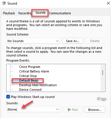Comment désactiver le son bip dans Windows 11