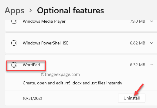 Cómo desinstalar o instalar WordPad en Windows 11
