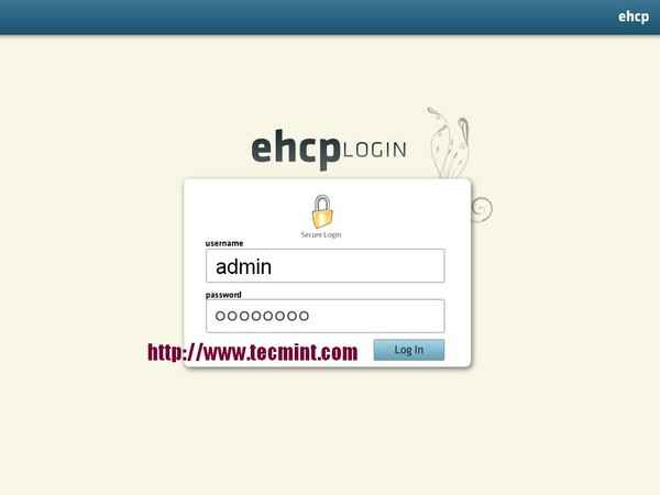 Instal EHCP (Panel Kontrol Hosting Mudah) di Rhel/Centos/Fedora dan Ubuntu/Debian/Linux Mint