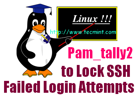 Użyj PAM_TALLY2, aby zablokować i odblokować nieudane próby logowania