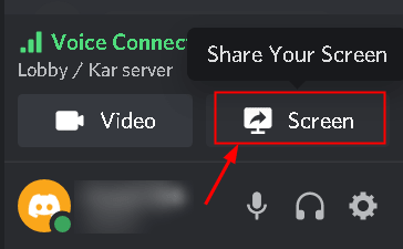 Arreglar la pantalla Discord Compartir el audio no funciona