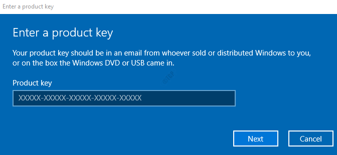 Corrija o código de erro 0x8007007b durante a ativação do Windows 10