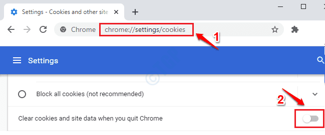 Google Chrome Tidak Menunjukkan Sebilangan besar Tapak Lakaran kecil