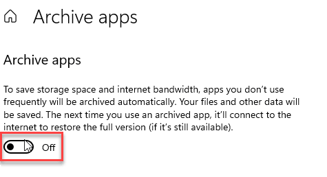 So archivieren Sie ungenutzte Apps in Windows 11