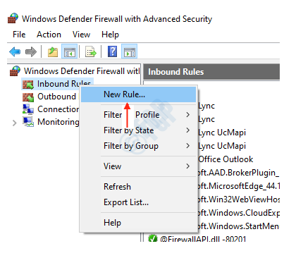 Como bloquear a porta TCP ou UDP usando o Windows Firewall