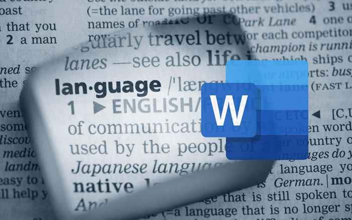 Cómo cambiar el idioma en Microsoft Word