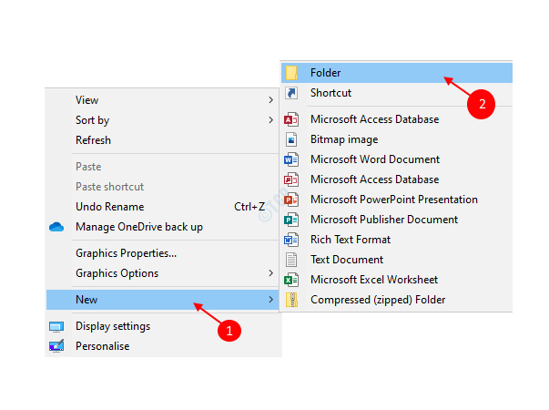 Cara membuat folder pada Windows 10