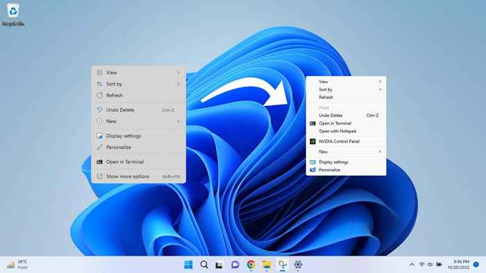 Comment personnaliser le menu contextuel-cliquez avec le bouton droit dans Windows 11