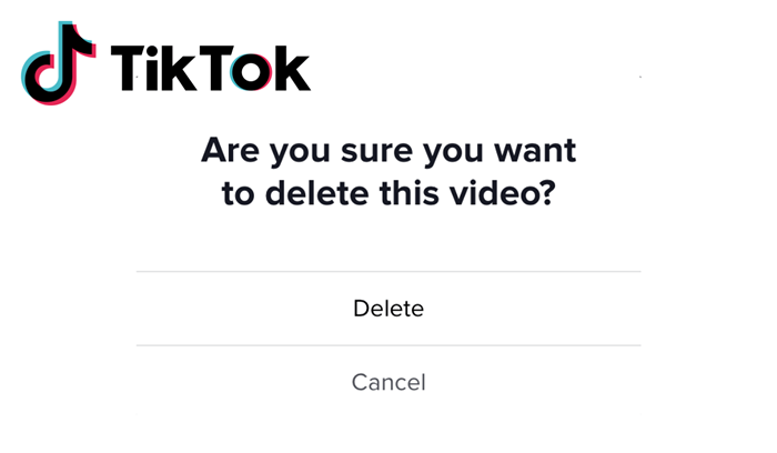 So löschen Sie ein Tiktok -Video