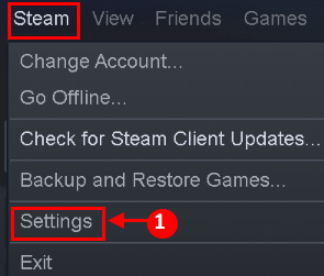 Cara memperbaiki gambar kesalahan steam gagal mengunggah