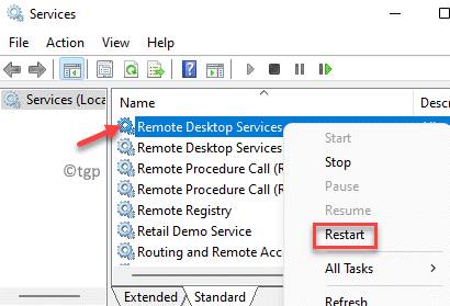 So starten Sie den RDP -Dienst in Windows 11/10 neu