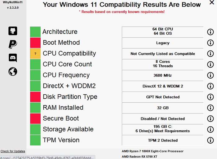 So verwenden Sie Whynotwin11, um zu überprüfen, ob Sie auf Windows 11 upgraden können