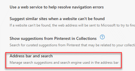 Microsoft Edge se bloquea cuando escribe la barra de direcciones o la corrección del cuadro de búsqueda