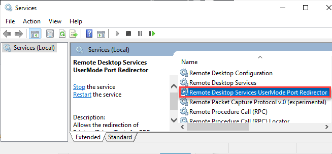 Remote -Desktop kann keine Verbindung zum Remote -Computer in Windows 10 Fix herstellen
