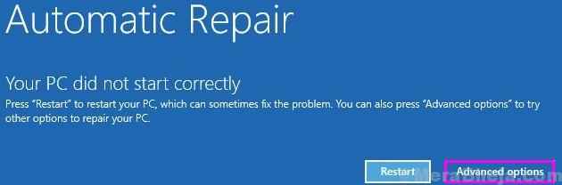 Windows no pudo actualizar el problema de configuración de arranque de la computadora en Windows 10/11 Fix