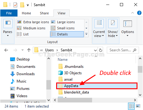 Folder AppData tidak ada di Windows 10/11 (diselesaikan)