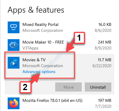Fehler 0xc00DB3B2 in Filmen und TV -App in Windows 10 Fix