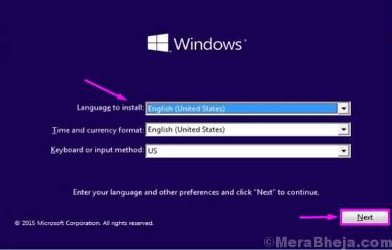 Memperbaiki- Sistem operasi tidak dijumpai masalah Windows 10