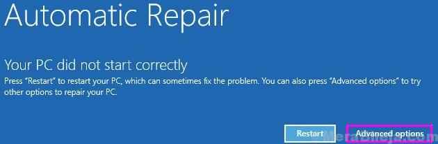 Fix- Bad System Config Info BSOD Erreur dans Windows 10