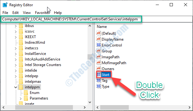 Corrección-error de pantalla azul Intelppm.SYS en Windows 10/11