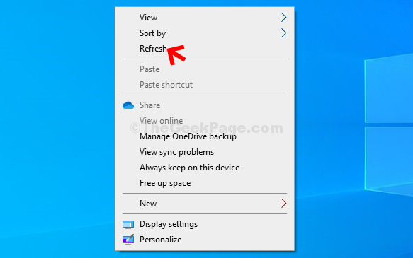 Correction d'un problème de gris x sur certains icônes de bureau dans Windows 10/11