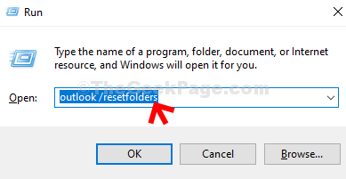 Betulkan folder Draf yang hilang dari anak tetingkap navigasi di Outlook