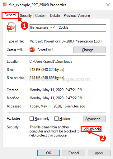 Fix- Le fichier PowerPoint ne s'ouvre pas dans Windows 10/11