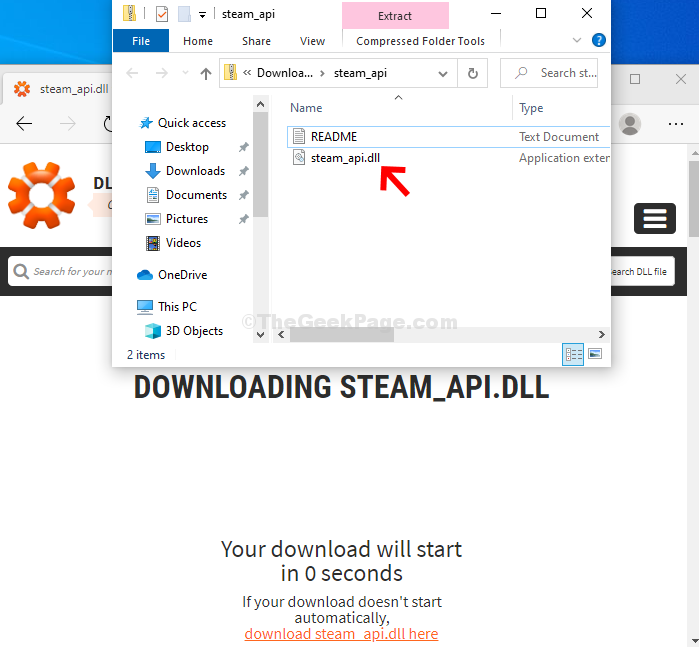 Betulkan ralat API DLL Steam yang hilang di Windows 10