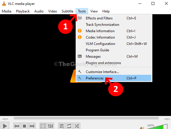 Corrija o erro de relatório de falha do VLC ”Media Player acabou de travar” erro