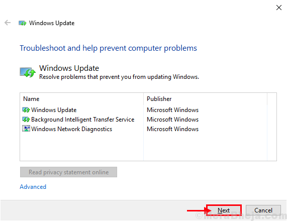 Betulkan- Ralat Kemas Kini Windows 10 0x80190001