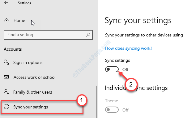 Proceso de host para configurar la sincronización (SettingsSynchost.exe) causando un alto uso de CPU