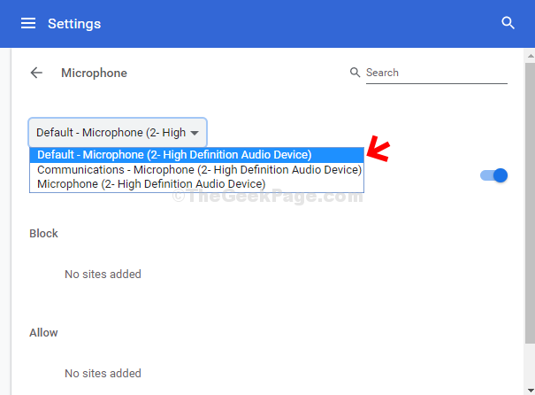 Comment autoriser la caméra et le microphone dans Google Chrome