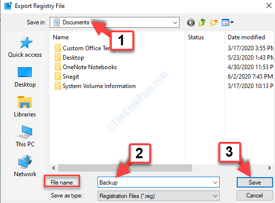 Sozialeinstellungen zur Sicherung der Einstellungen von Registrierungseditor in Windows 10/11