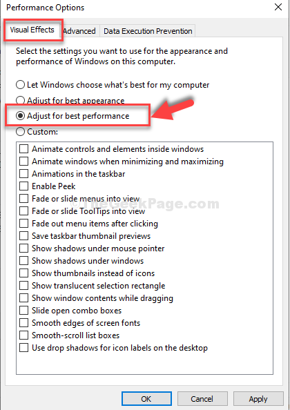 So steigern Sie die Windows -Leistung durch virtuellen Speicher, visuelle Effekte, erweiterte Systemeinstellungen