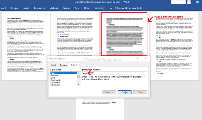 Cómo eliminar las páginas en MS Word usando la tecla de acceso directo