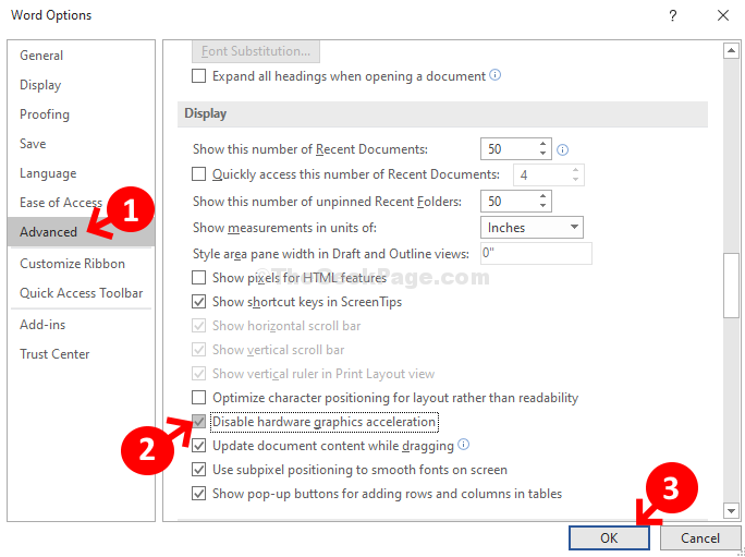 Jak wyłączyć przyspieszenie grafiki sprzętowej dla MS Office w wersji biurowej 2019/206/2013