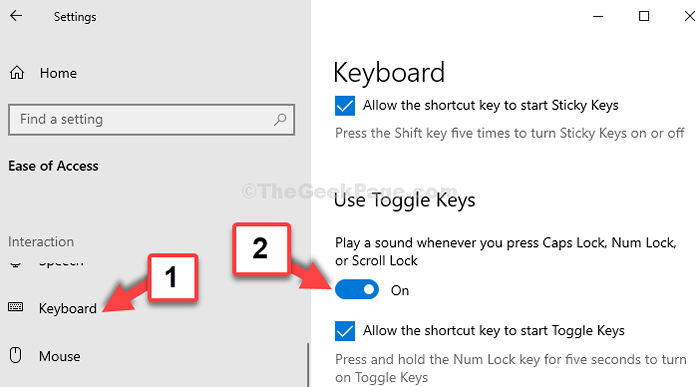 Cómo habilitar el sonido para el bloqueo de las tapas en Windows 10