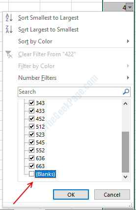Wie man Excel behebt, filtern Sie nicht korrekt aus