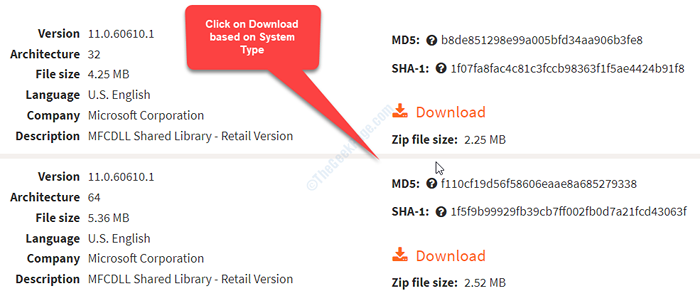 Cara memperbaiki mfc110u.DLL hilang dari masalah PC Anda di Windows 10/11