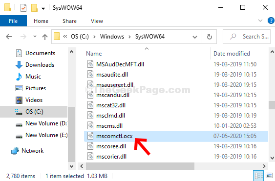 Cara memperbaiki mscomctl.Kesalahan OCX di Windows 10, 11