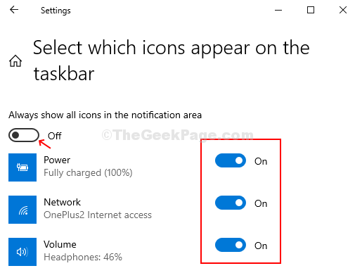 Como corrigir os ícones de notificação da barra de tarefas que não oculam problemas no Windows 10