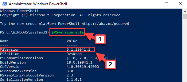 Cómo saber qué versión de PowerShell tiene en Windows 10