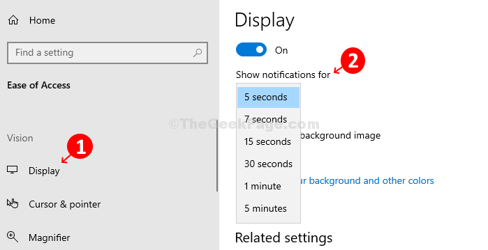 Comment faire plus longtemps des notifications Windows 10