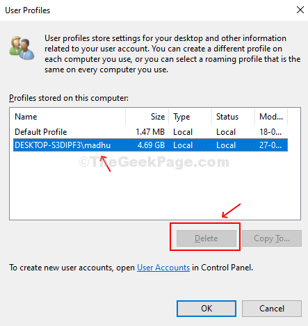 Comment supprimer le profil utilisateur dans Windows 10 sans supprimer le compte