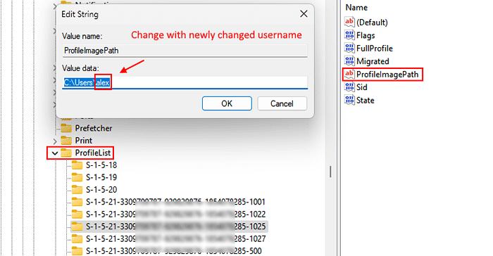 Cara mengganti nama folder pengguna di Windows 10, 11
