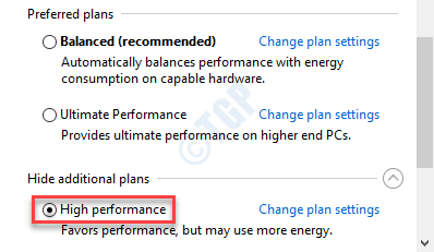 Cómo restaurar el plan de potencia de alto rendimiento faltante en Windows 10/11